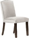 64-6NB-PWMSTDV Mystere Dove Nail Button Arched Back - Dining Chair