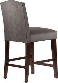 64-7NB-SVMSTCSM Mystere Cosmic Nail Button Arched Back - Counter Stool-3