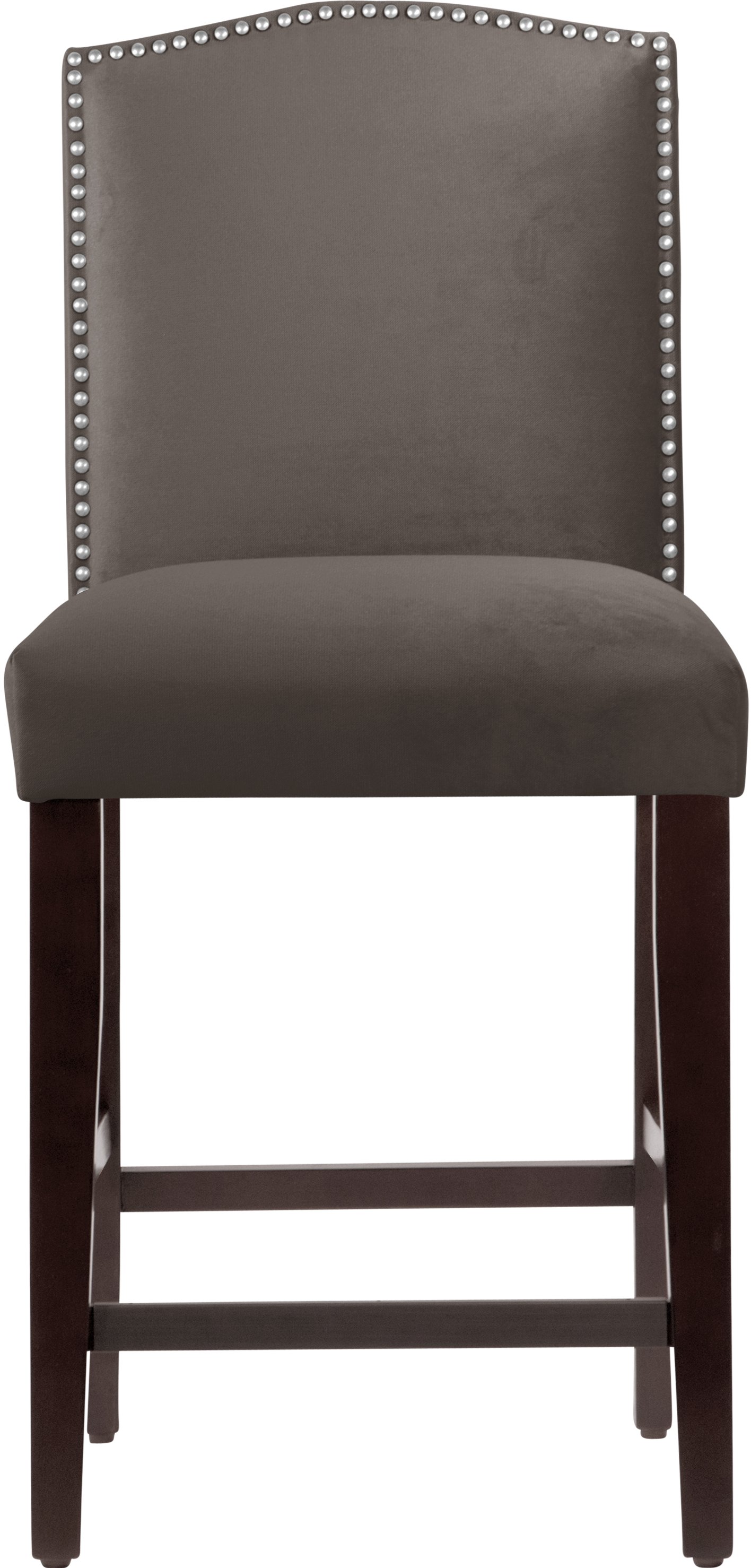 64-7NB-SVMSTCSM Mystere Cosmic Nail Button Arched Back - Counter Stool-4