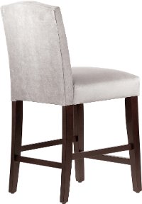 64-7NB-PWMSTDV Mystere Dove Nail Button Arched Back - Counter Stool-3