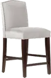 64-7NB-PWMSTDV Theo Light Gray Nail Button Back Counter Stool