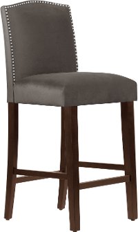 64-8NB-SVMSTCSM Mystere Cosmic Nail Button Back - Bar Stool