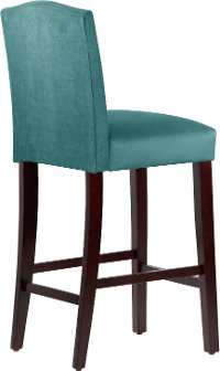 64-8NB-PWMSTPCC Mystere Peacock Nail Button Back - Bar Stool-3