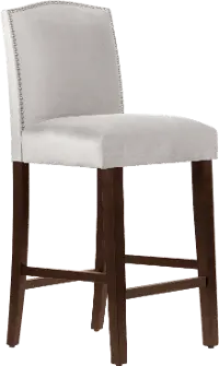 64-8NB-PWMSTDV Mystere Dove Nail Button Back - Bar Stool