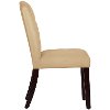 69-6VLVBCK Velvet Buckwheat Tufted Arched Back - Dining Chair-3