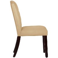 69-6VLVBCK Velvet Buckwheat Tufted Arched Back - Dining Chair-3