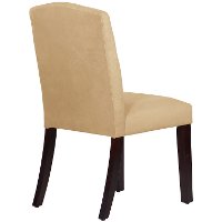 69-6VLVBCK Velvet Buckwheat Tufted Arched Back - Dining Chair-4