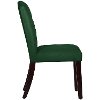 69-6VLVEMR Velvet Emerald Tufted Arched Back - Dining Chair-3