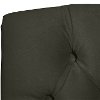 69-6VLVPWT Velvet Pewter Tufted Arched Back - Dining Chair-5