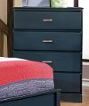 Navy Blue Classic Chest of Drawers - Prismo