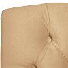 69-8VLVBCK Velvet Buckwheat Tufted Arched Back - Bar Stool-5