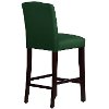69-8VLVEMR Velvet Emerald Tufted Arched Back - Bar Stool-4