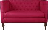 3006RGLSNG Regal Sangria Tufted Settee