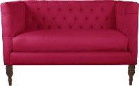 3006RGLSNG Regal Sangria Tufted Settee