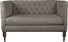 3006RGLSMK Regal Smoke Tufted Settee