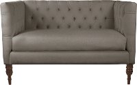 3006RGLSMK Regal Smoke Tufted Settee