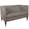 3006RGLSMK Regal Smoke Tufted Settee-4