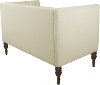 3006RGLANTWHT Regal Antique White Tufted Settee-3