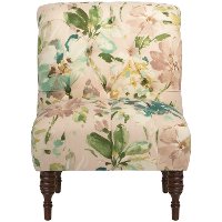 6405PNTPLTMST Paint Palette Mist Traditional Tufted Chair