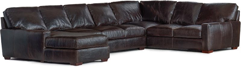 Piece Leather Sectional Sofa Mayfair, Leather Sofas Sectionals