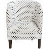 81-1DRTWHT Dorothy White Tub Chair-1