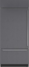 BI-36UID/O-LH Sub-Zero 36 Inch Classic Bottom Freezer Refrigerator with Internal Water Dispenser - 21.7 cu. ft., Left Hinge, Panel Ready