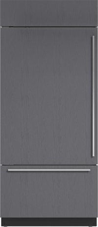 BI-36UID/O-LH Sub-Zero 36 Inch Classic Bottom Freezer Refrigerator with Internal Water Dispenser - 21.7 cu. ft., Left Hinge, Panel Ready