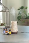 SDSPR/DOT/DIFFUSER Airome Cream Raised Dot Ultrasonic Oil Diffuser - Candle Warmers-2