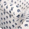 9506HNDFLRIND Hand Flora Indigo Settee -5