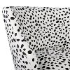 96-1TGBLCWHT Togo Black And White Modern Chair -4