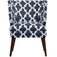 96-1FNBL Fynn Blue Modern Chair