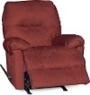 Burgundy Rocker Recliner - Rodney