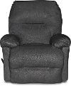 Dark Gray-Brown Rocker Recliner - Rodney