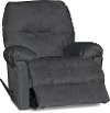 Dark Gray-Brown Rocker Recliner - Rodney-2