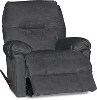 Dark Gray-Brown Rocker Recliner - Rodney-2