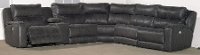 Slate Gray 6 Piece Power Reclining Sectional Sofa - Dazzle