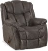Gray Microfiber Rocker Recliner - Renegade
