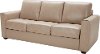 Tan Leather-Match Queen Sofa Bed - Denver-2