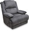Pewter Gray Power Rocker Recliner - Kingston