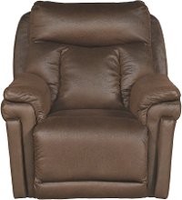 Cognac Brown Power Reclining Lift Chair - Masterpiece