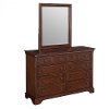 Cherry 8-Drawer Dresser & Mirror - Chesapeake -2