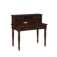 Bourbon 1-Drawer Student Desk & Hutch - Country Comfort -2