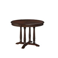 Dark Brown Dining Table - Country Comfort