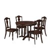 Bourbon 5 Piece Round Dining Set - Country Comfort-2