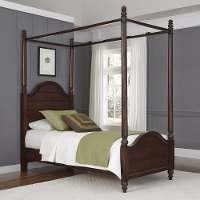 Bourbon Twin Canopy Bed - Country Comfort