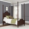 Bourbon Twin Poster Bed - Country Comfort
