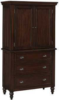 Bourbon 3-Drawer & Door Chest - Country Comfort
