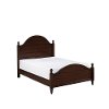 Farmhouse Classic Mahogany Queen Bed - Country Comfort -2