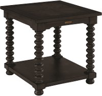 Magnolia Home Furniture Black Spool Leg End Table