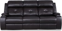 Mocha Dark Brown Power Reclining Sofa - Diego